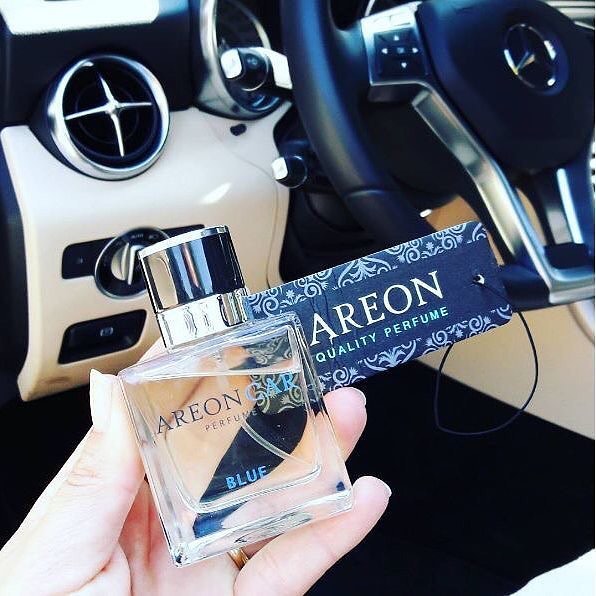 Nước hoa ô tô cao cấp AREON Car Blue Perfume 100ml - NHẬP KHẨU BULGARIA