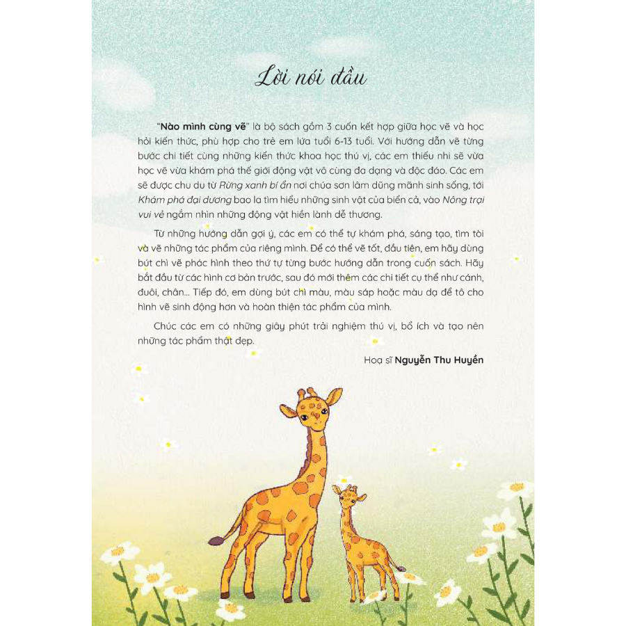 Nào Mình Cùng Vẽ - Rừng Xanh Bí Ẩn