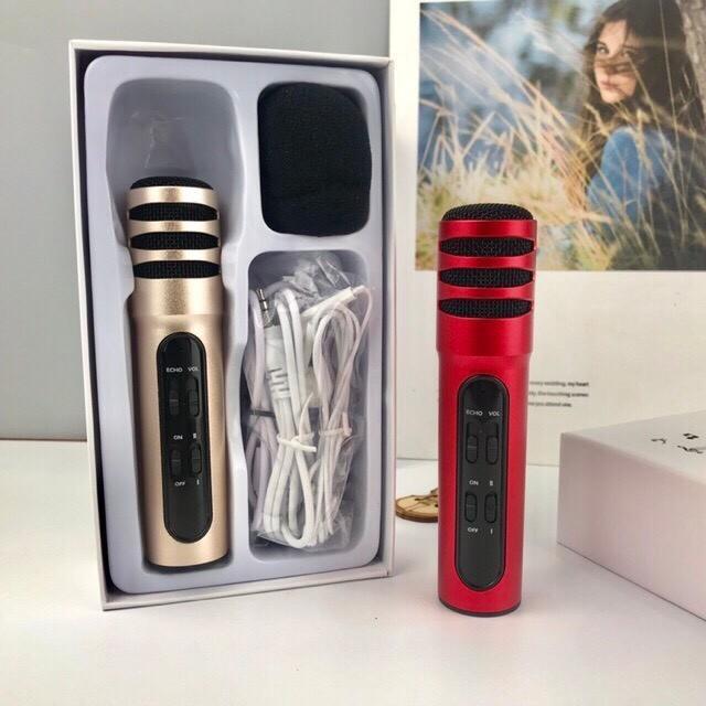 Micro thu âm không cần soundcard,Míc hát karaoke C7 Thu Âm
