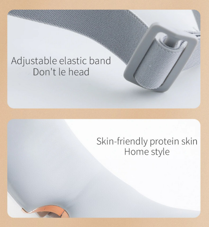 Máy Massage Mắt Chườm Nóng Visual Mask AIR Với 3 Chế Độ Rung - Home and Garden