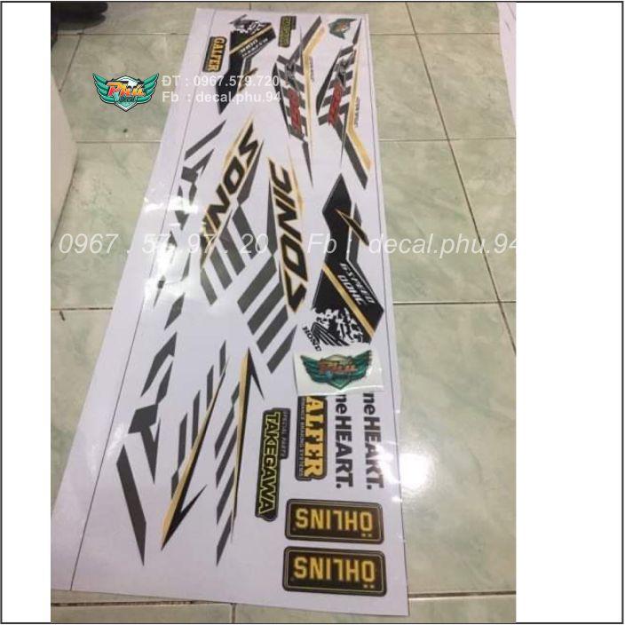 Tem Rời Sonic Trắng đen