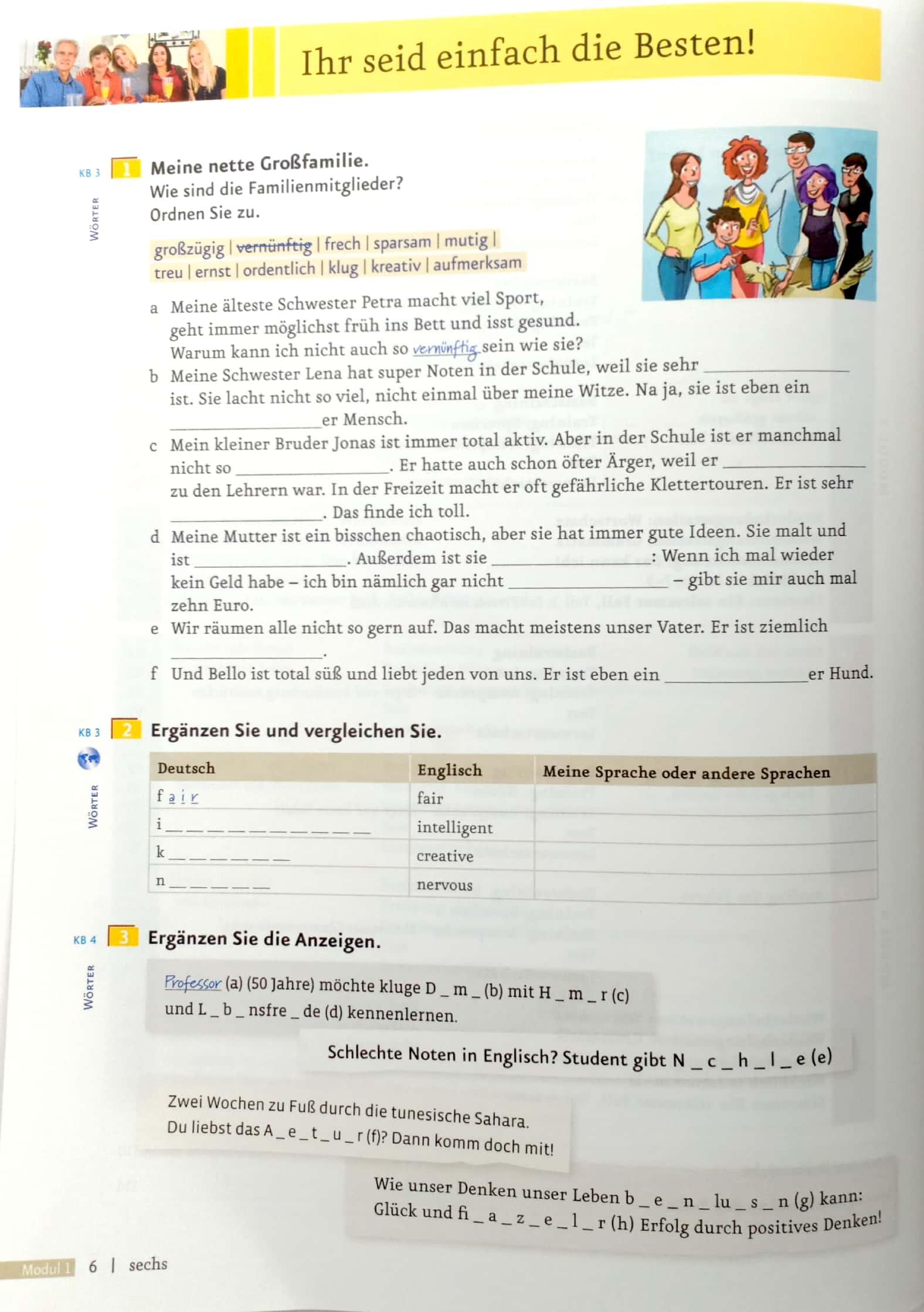Menschen B1/1