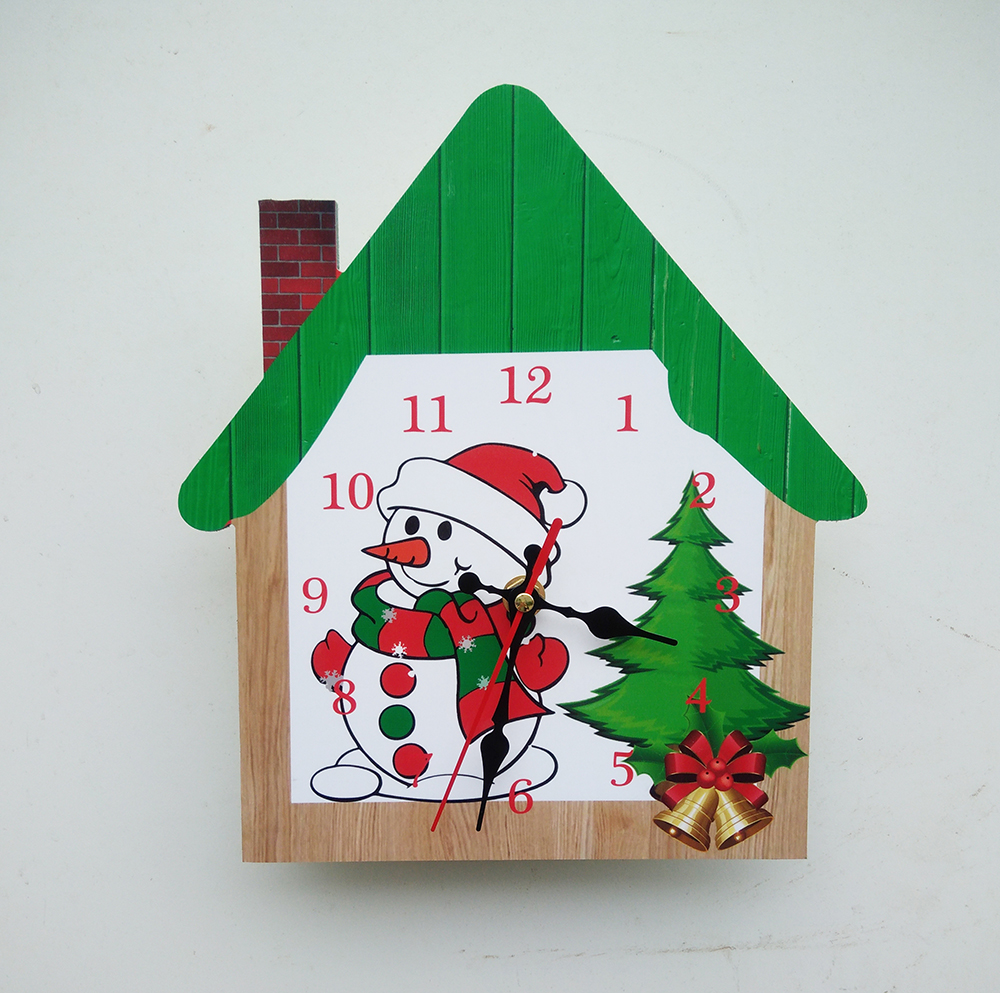 Đồng hồ kim trôi ngôi nhà tuyết