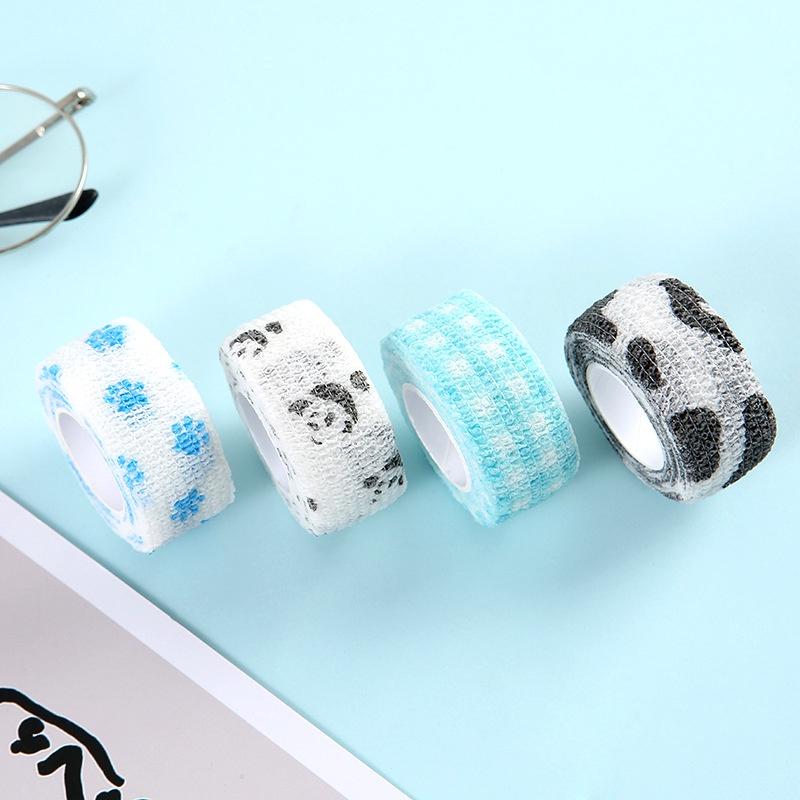 PK939 01 cuộn Băng dính washi tape họa tiết dễ thương hoạ tiết hấm bi nhiều màu,  trang trí sổ tay, văn phòng