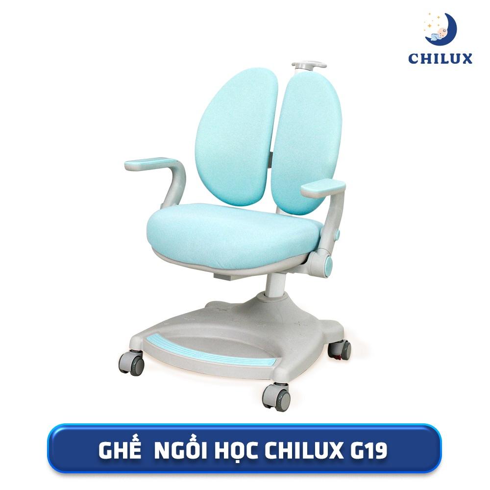 Ghế ngồi học chống gù, đúng tư thế cho bé Chilux G19, bảo vệ cột sống, có thể thay đổi chiều cao