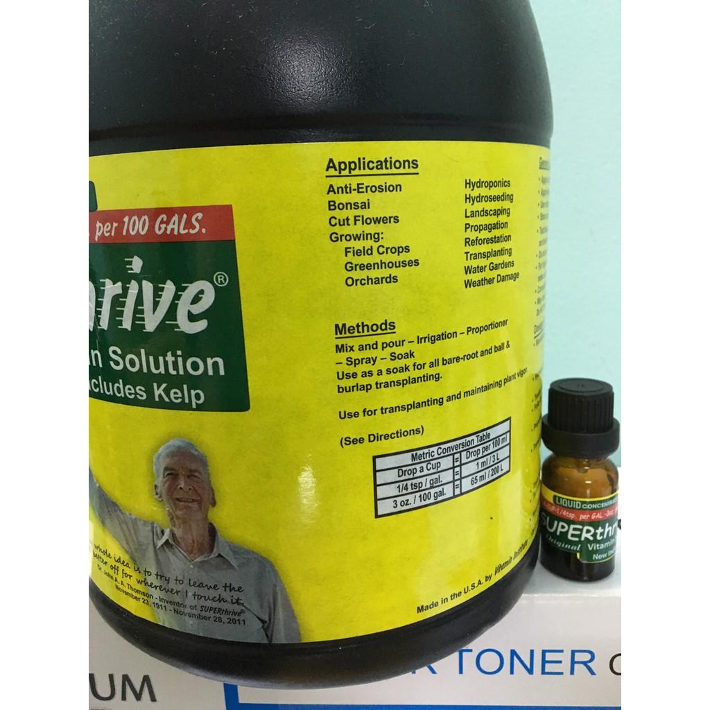 Sản phẩm chăm sóc hoa lan và cây trồng superthrive lọ 10ml