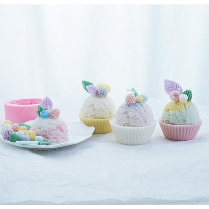 Nến Thơm Handmade Bánh Cupcake Mix Topping, Phụ Kiện Trang Trí, Quà Tặng - Dory Lab