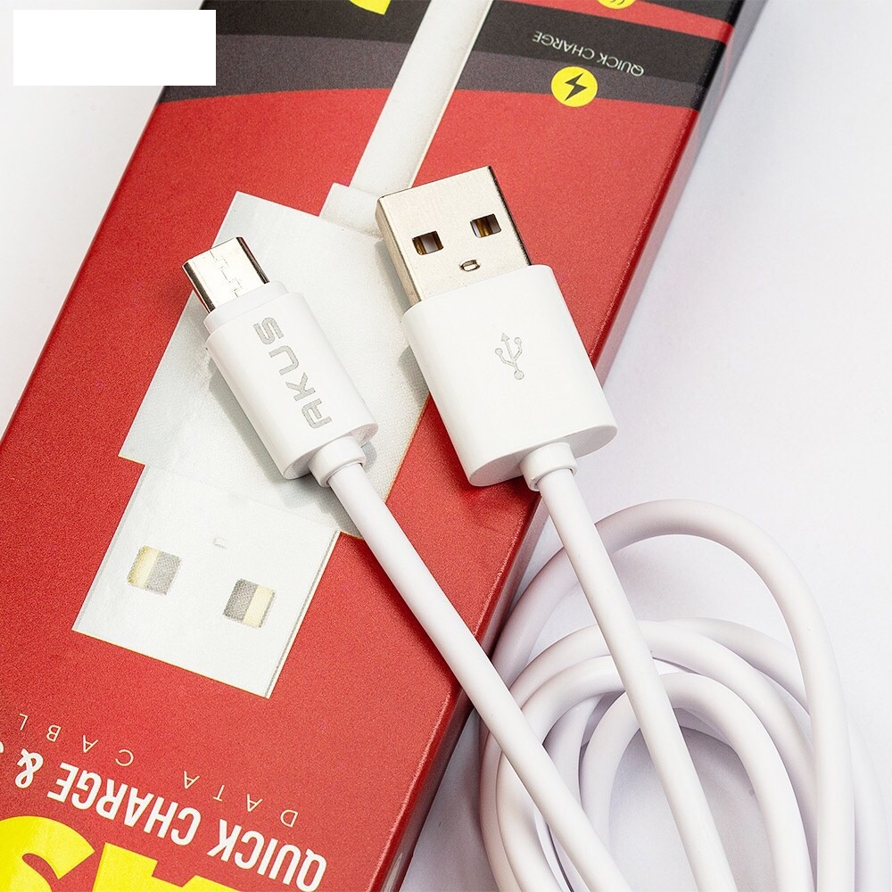 Cáp Sạc Micro USB 2m Akus - Hàng chính hãng