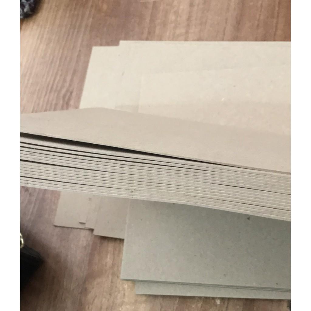 10 tấm Carton lạnh khổ A4+ làm bìa sổ tay - 3 lớp (tương đương 1.8mm)