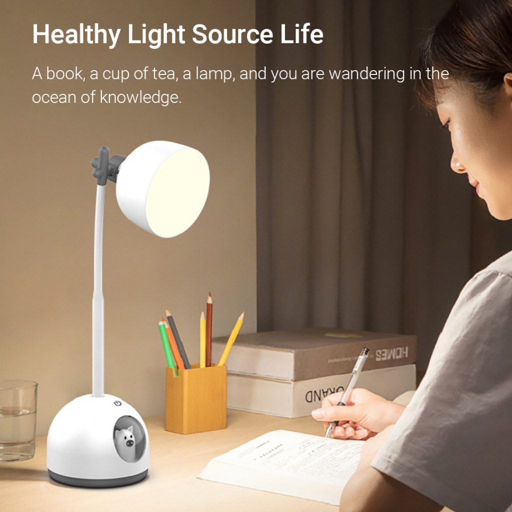 Xiaomi youpin Đèn led Để Bàn Sạc usb Giữ Ấm Bảo Vệ Mắt Ba Mức Độ Sáng