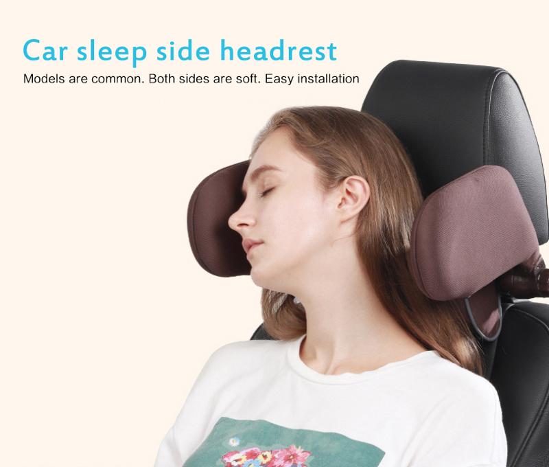 Xe Cổ Gối Tựa Đầu Gối Tựa Đầu Ô Tô Xe Hơi Ngủ Bên Hỗ Trợ Đầu Ghế Xe Ô Tô Gối Tựa Đầu Gối Cổ Cho Trẻ Em Người Lớn