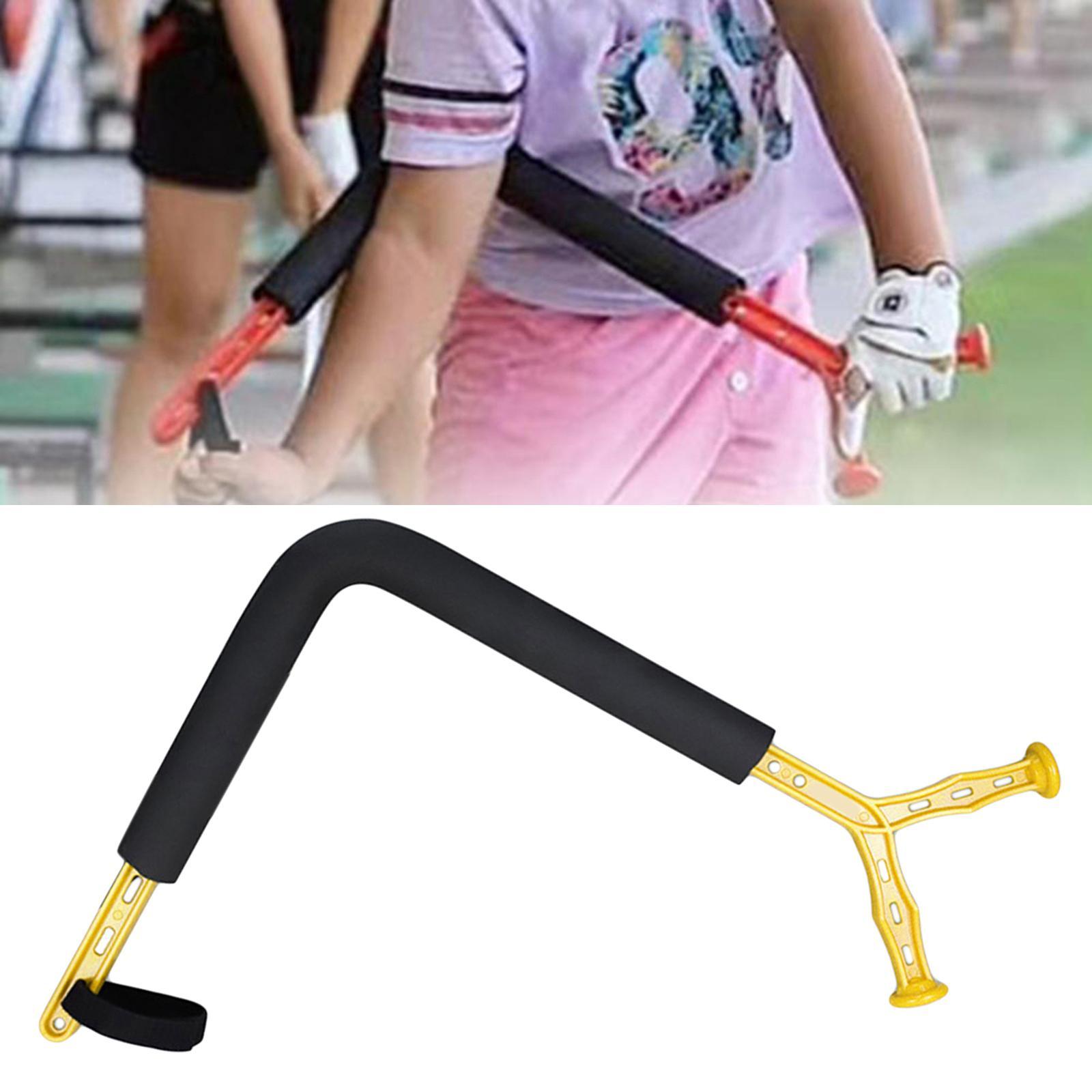 Golf Trainer Assist Auxiliary for Tempo Training for Men Women Yellow