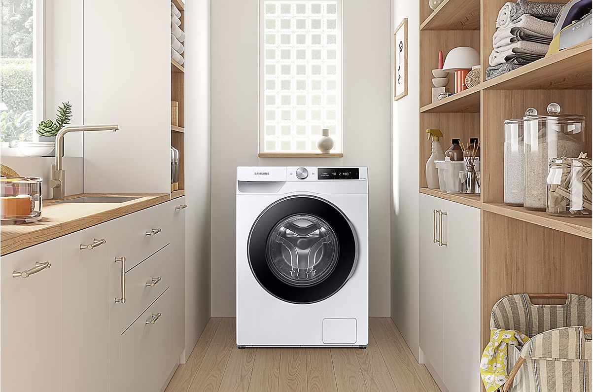WW90T634DLE/SV - Máy giặt cửa trước Samsung 9kg Inverter WW90T634DLE/SV - Màu trắng - Hàng chính hãng