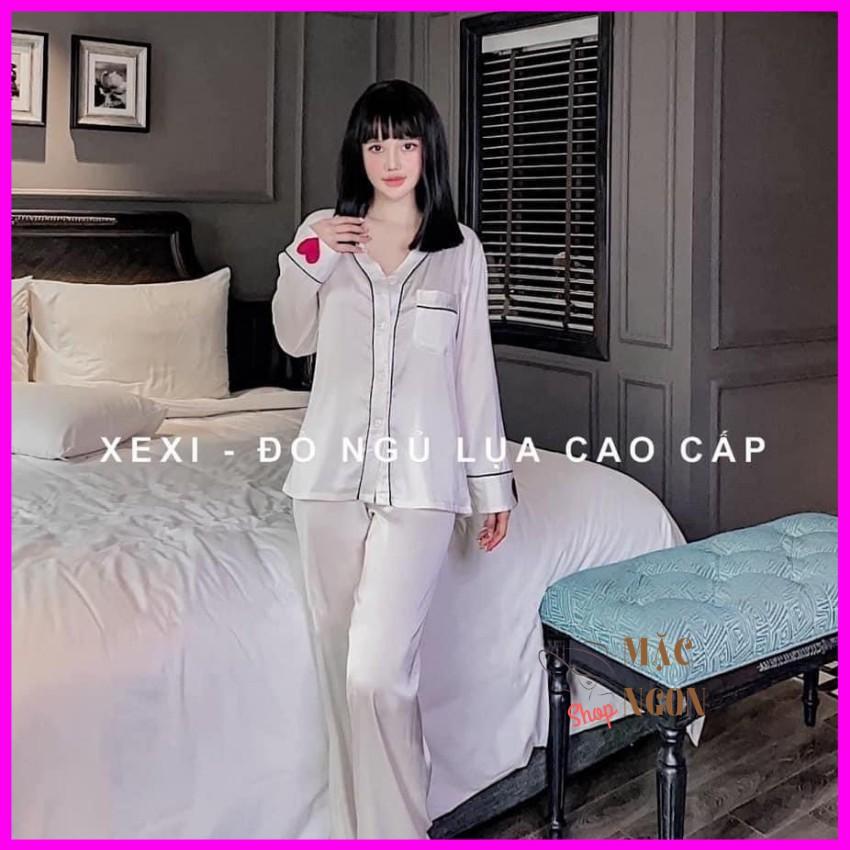 ĐỒ BỘ PIJAMA giá tốt, hàng lụa đẹp tuyệt vời, DƯỚI 60kg mặc vừa, lụa mát