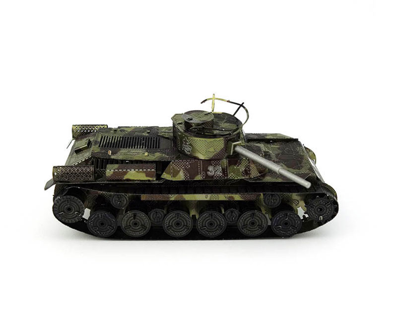 Mô hình thép 3D tự ráp mẫu xe tank Chiha