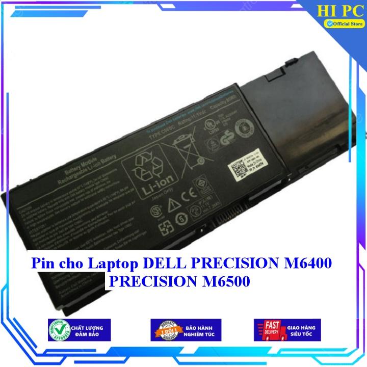 Pin cho Laptop DELL PRECISION M6400 PRECISION M6500 - Hàng Nhập Khẩu