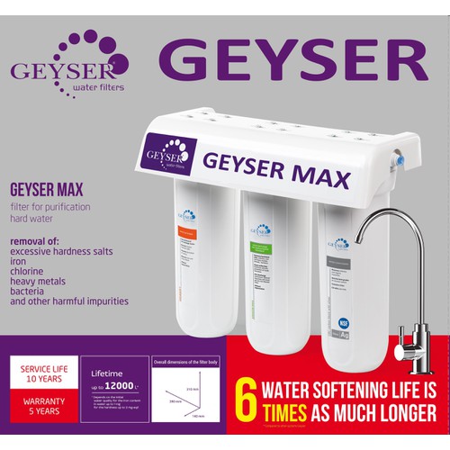 Máy lọc nước Nano Geyser Ecotar Max - Hàng nhập khẩu