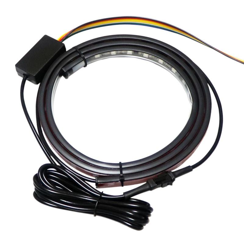 ✅[Siêu Rẻ] Dây Đèn Led Dán Nóc Xe Tải Chạy Điện 12- 24v (Dài 2m)