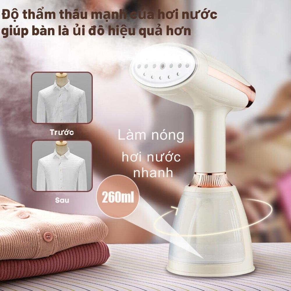 Bàn là, Bàn ủi hơi nước cầm tay SK 12003 thích hợp cho mọi loại vải - Hàng nhập khẩu