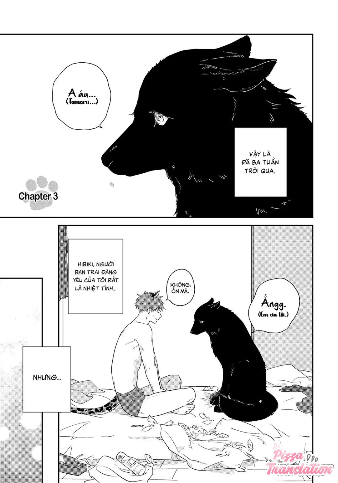 chàng sói không thể che giấu tình cảm chapter 3 1