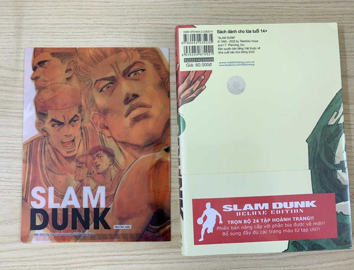 Slam Dunk - Deluxe Edition - Tập 9 (2 bìa + Mini Clear File)