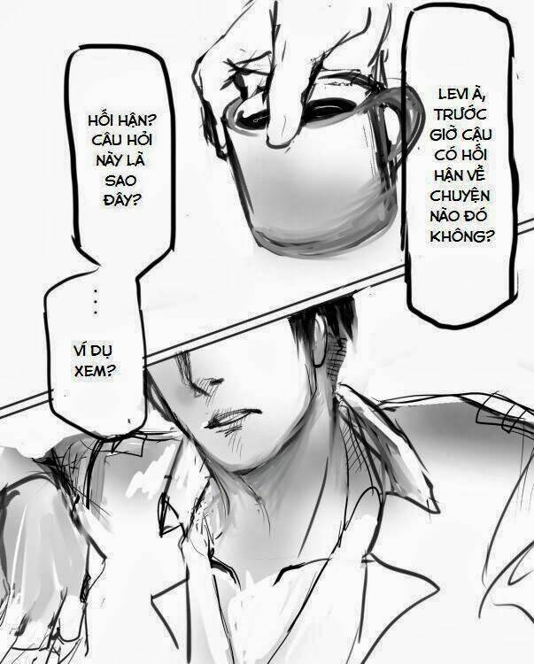 tấn công người khổng lồ - doujinshi levihan chapter 16 3