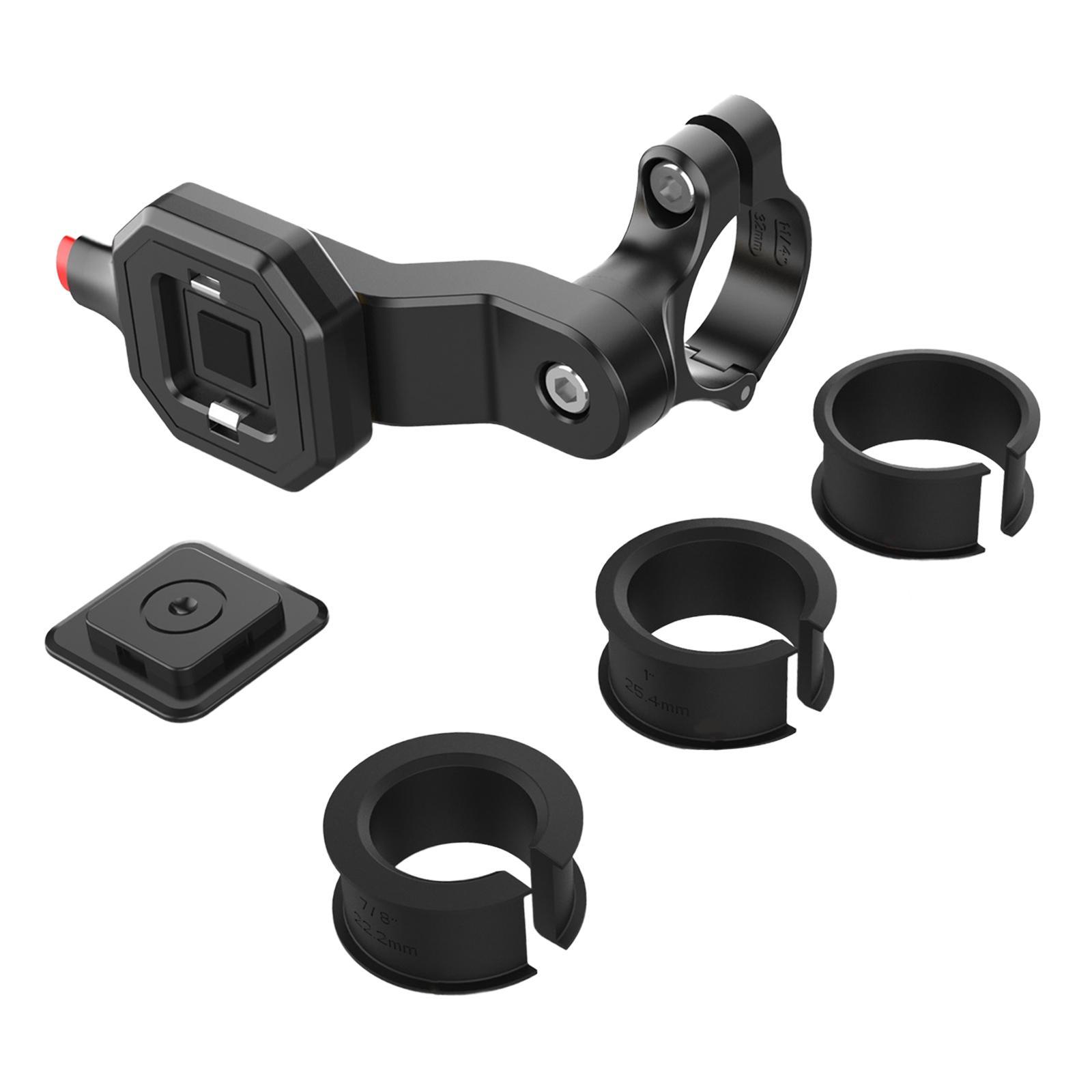 Bike Phone Mount, Motorcycle Phone Mount 360° Rotation Quick Mount Motorcycle Handlebar Phone Holder Mount for Bike Motorcycle