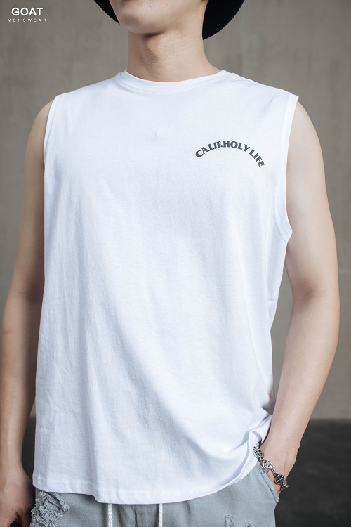 Áo Ba Lỗ In Hình Thể Thao Nam GOAT MENSWEAR