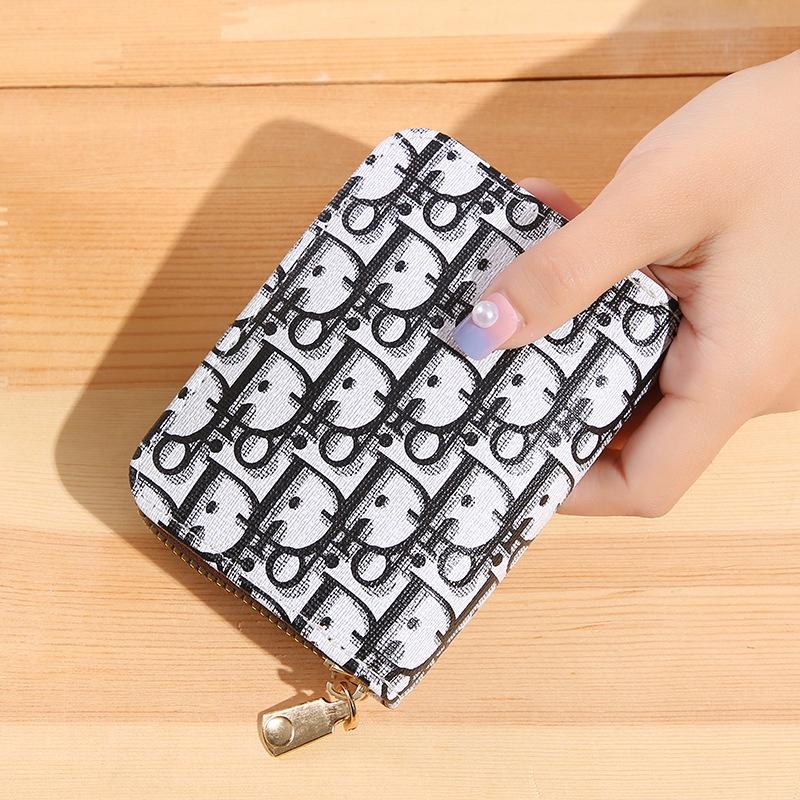 Ví mini đựng thẻ bỏ túi nhiều ngăn dễ thương phong cách Hàn Quốc giá rẻ LUKADO VN36