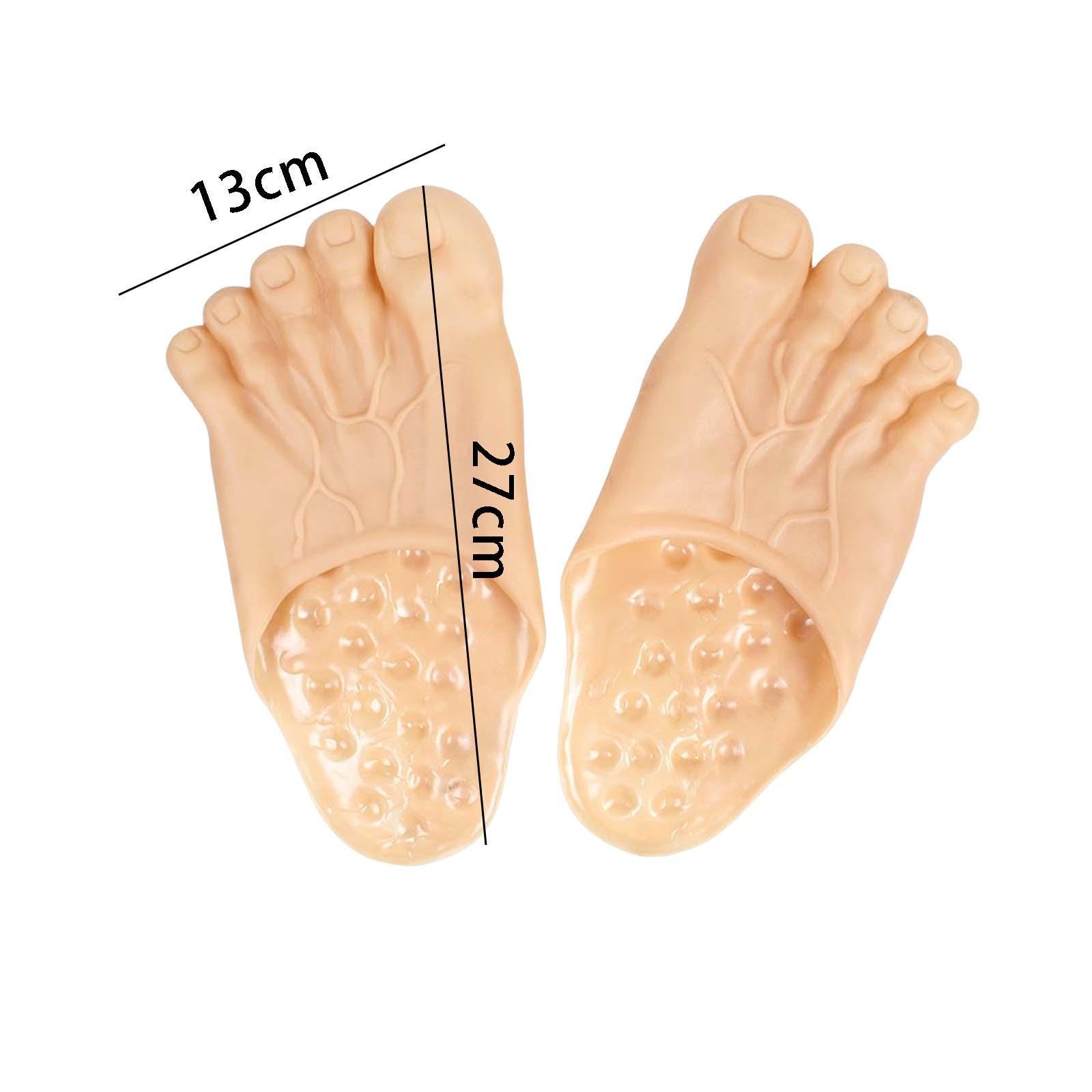 PVC Big Toe Slippers, , Sandals,Halloween Costume Accessories,Funny  Slippers ,