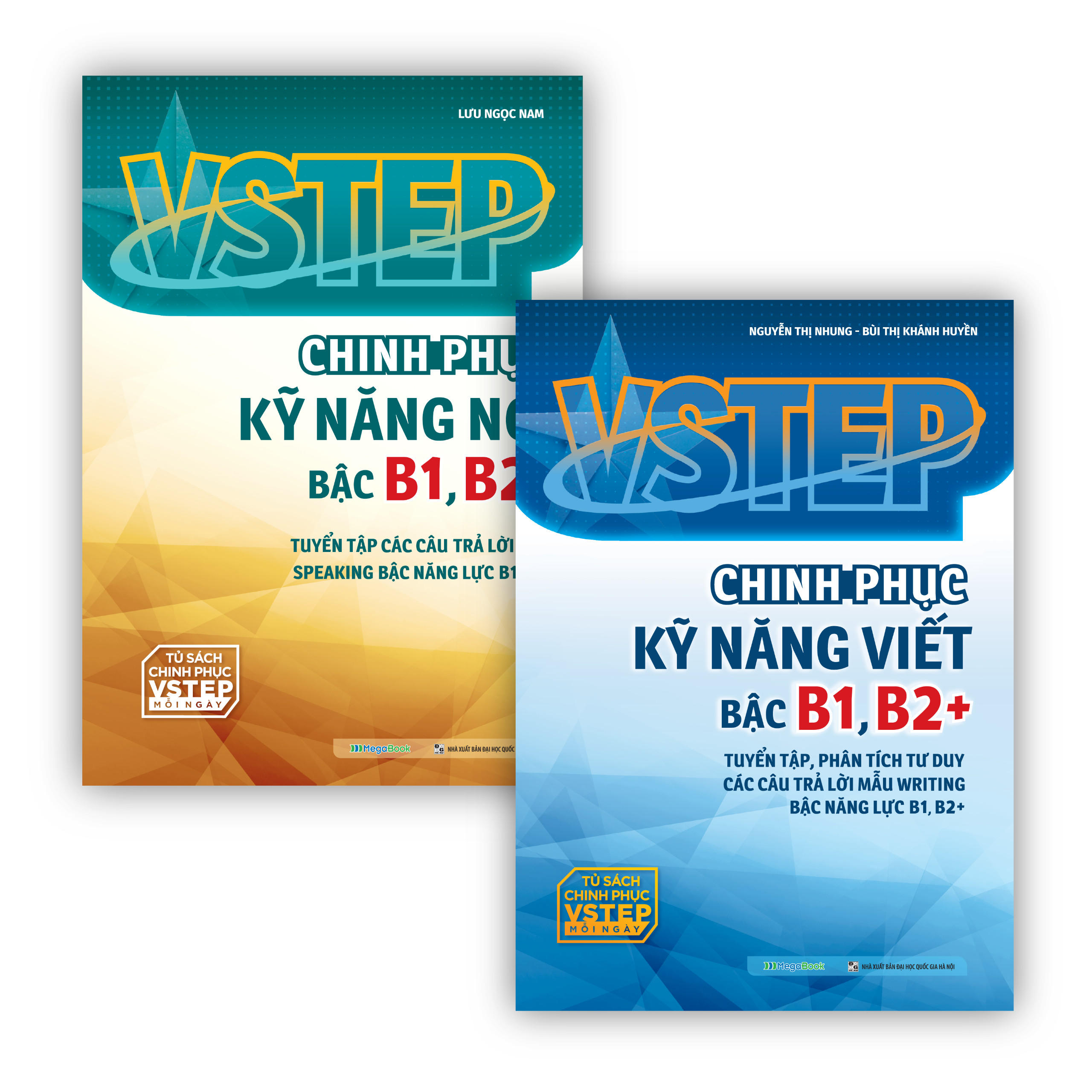 Combo VSTEP - Chinh phục kỹ năng Viết và Nói bậc B1, B2+ (2 cuốn)