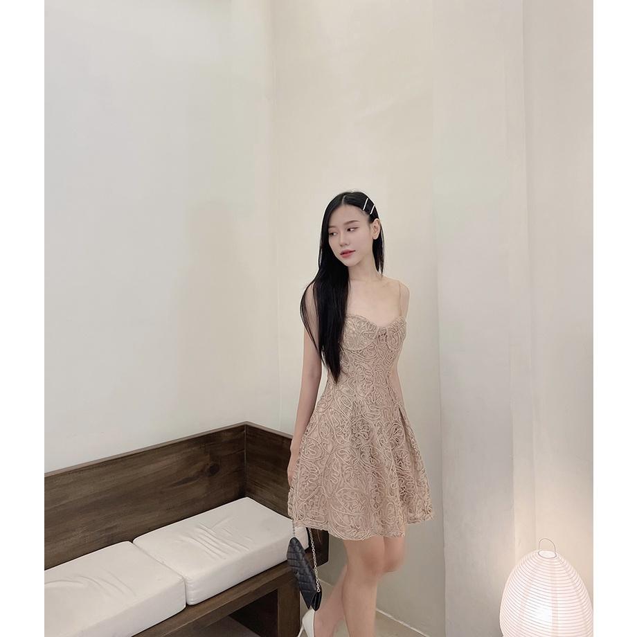BBSTORE'S Đầm Xòe Ren Dự Tiệc Sang Trọng -D1121