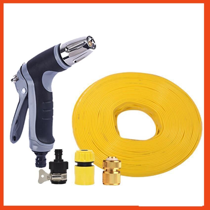 Bộ dây và vòi xịt rửa xe tưới cây tăng áp 3-5M 206817