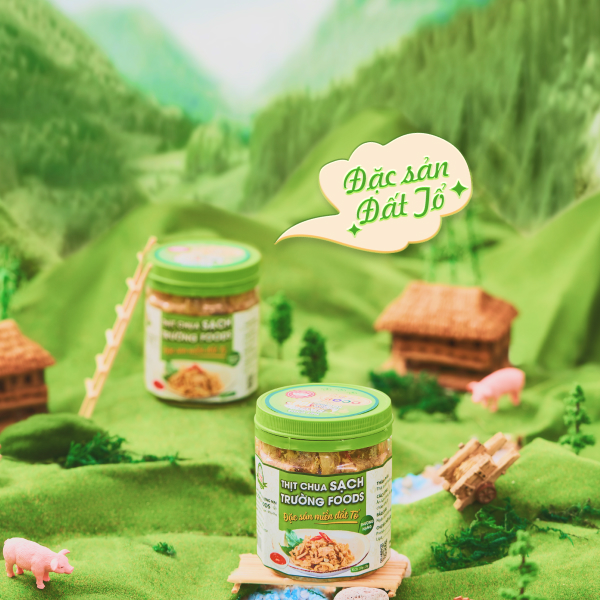 Combo 3 Hộp Thịt Chua Thượng Hạng Trường Foods 180g/Hộp