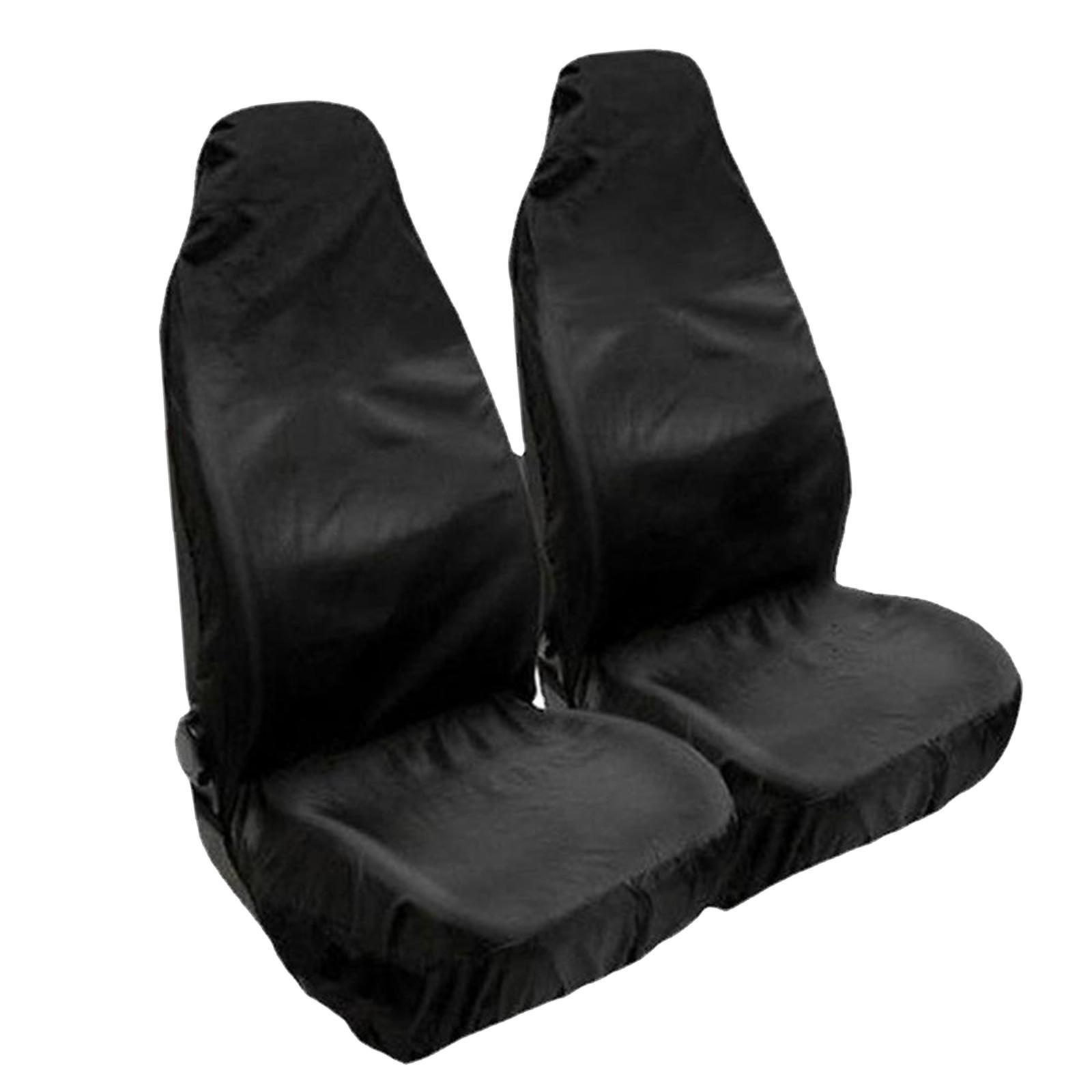 2Pcs Automotive Seat Covers Seat Protection Cover for SUV Vehicle Sedan