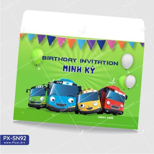 Thiệp thôi nôi –  sinh nhật   Pluxi | PX_SN92