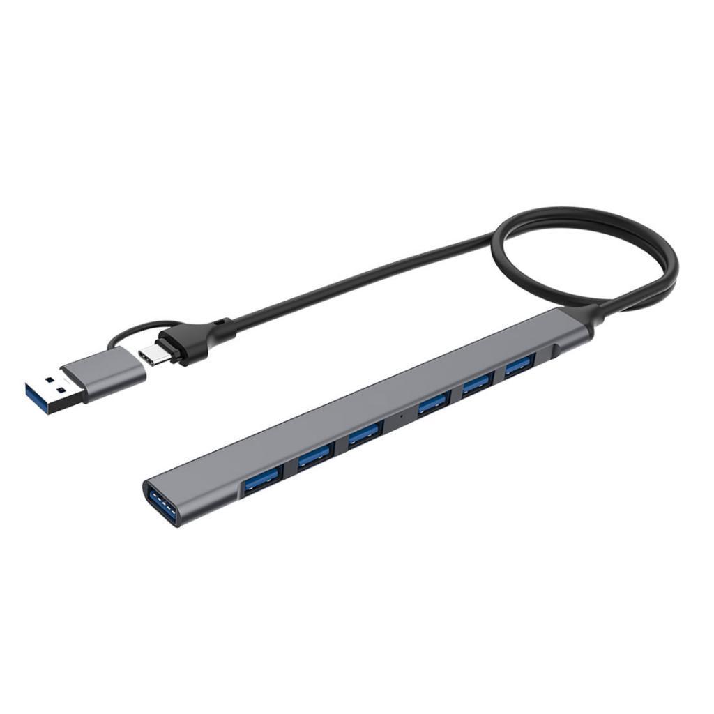 USB A USB C Splitter to USB 3.0 and USB 2.0 Adapter , USB 3.0 Super Speed Data Transfer up to 5Gbps