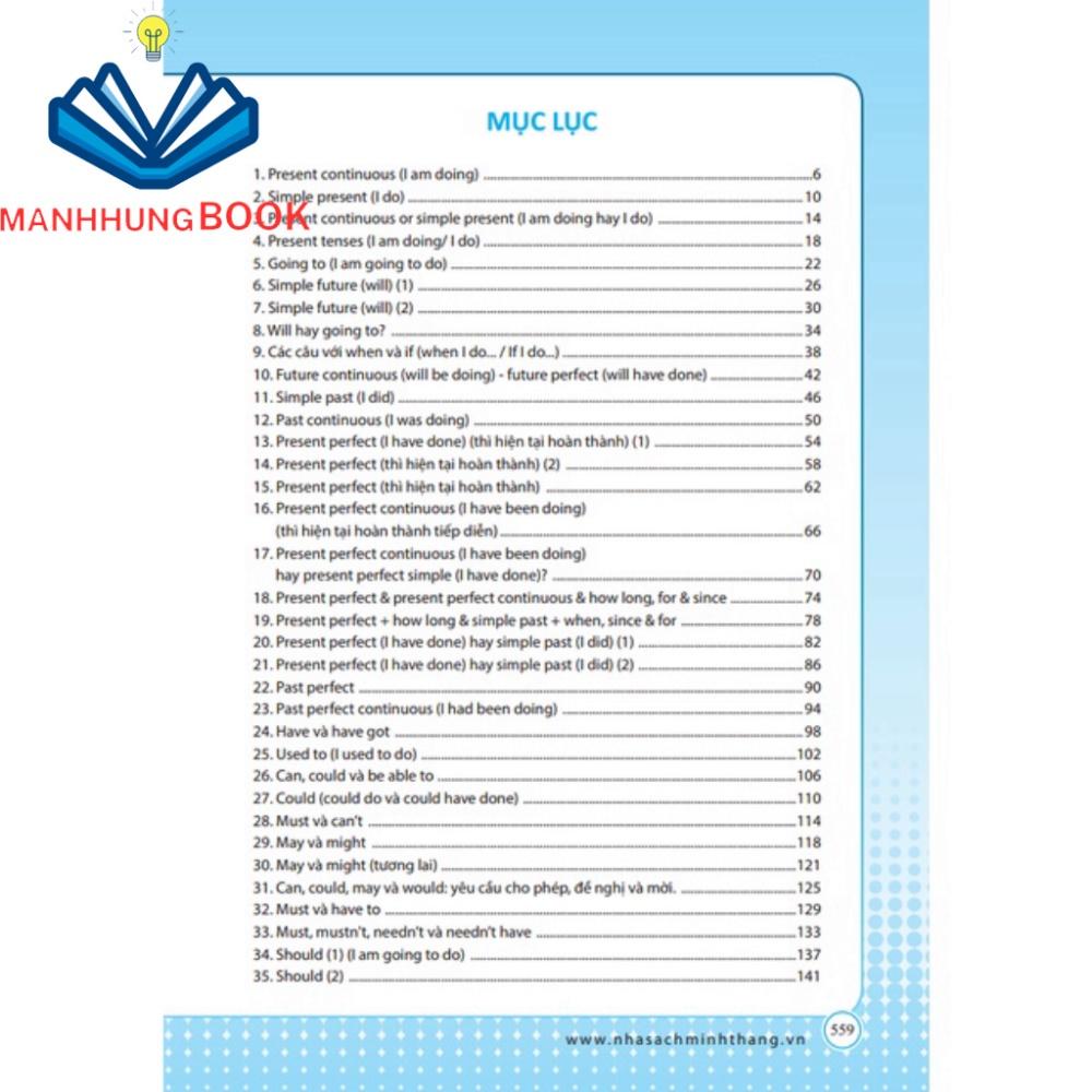 Sách - English Grammar in use - 130 bài ngữ pháp tiếng Anh (tái bản) - có màu