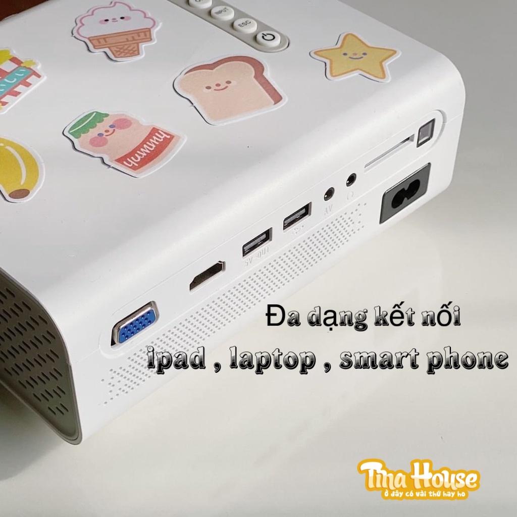 Máy Chiếu Phim Mini YG530 -Wifi - Độ Phân Giải 1080p HD Tặng Dây HDMI & 10 Stickers-Hàng Chính Hãng Lejiada