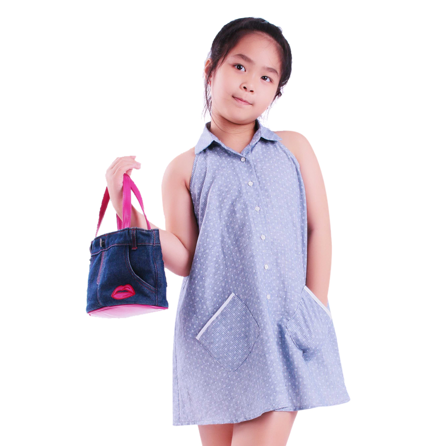 Đầm Suông Bé Gái Ugether UKID85 - Họa Tiết