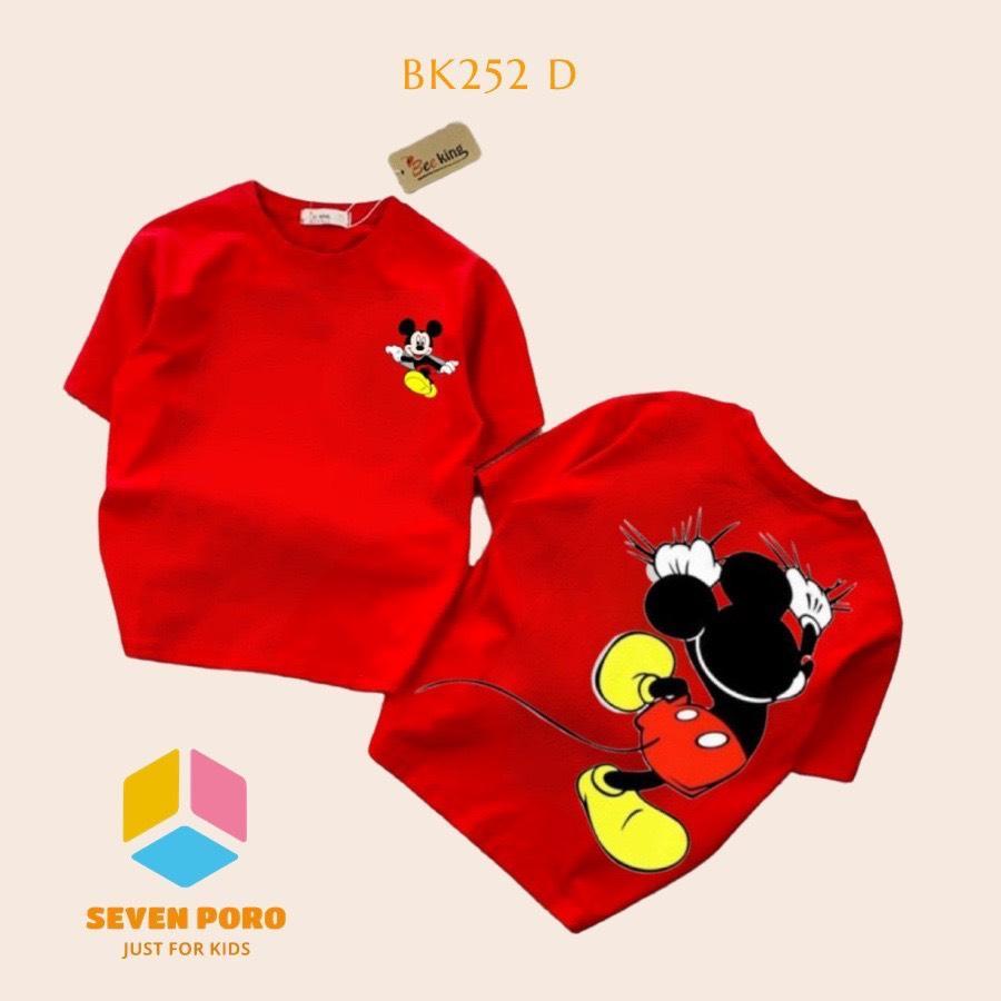 Áo Thun Form Rộng Bé Gái Size Đại BK252D - Sevenporo