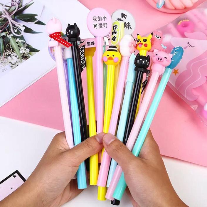 Set 20 Bút Cute Kèm Túi Zip0