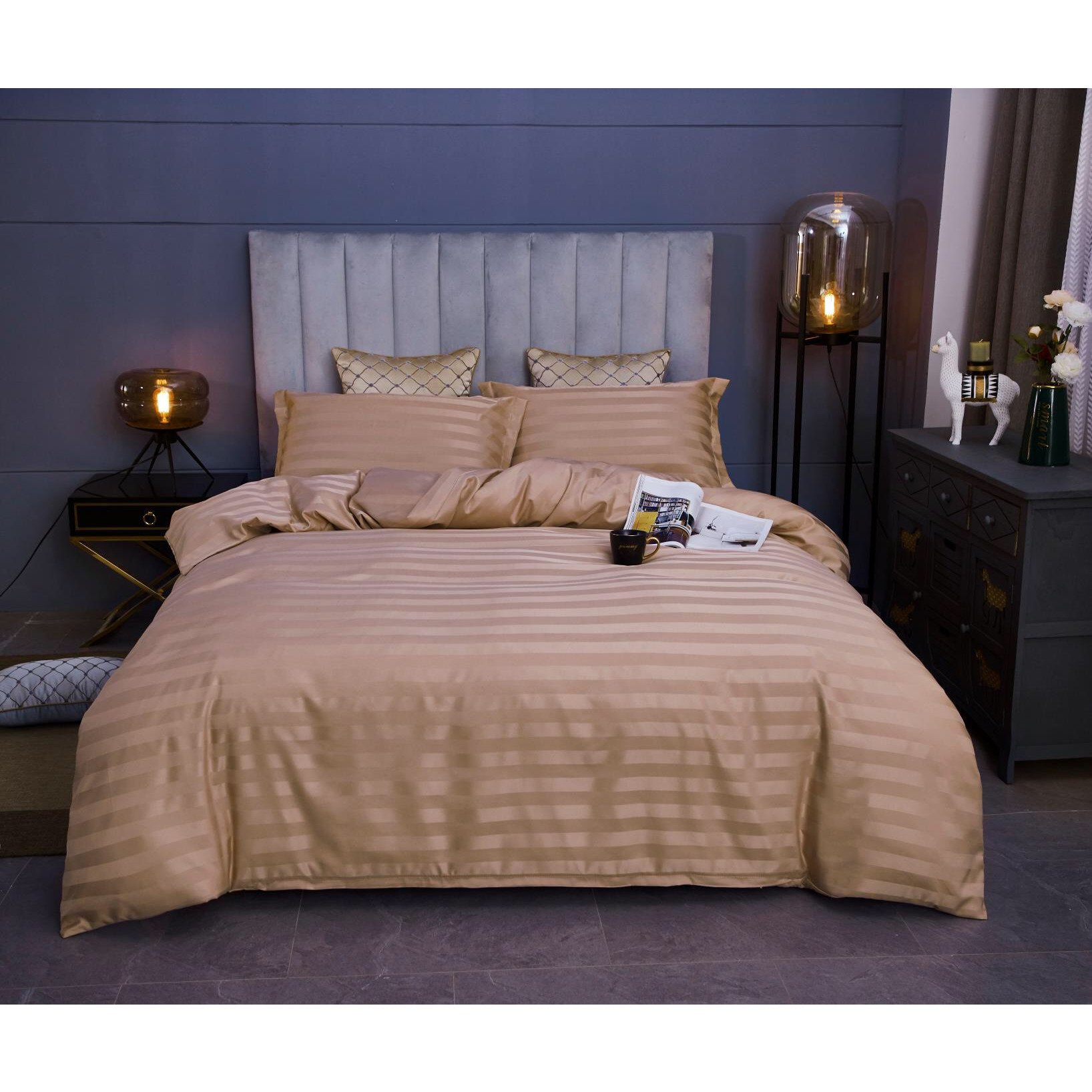 Bộ Chăn Ga Gối Cotton 3F Cao Cấp Mã FF05