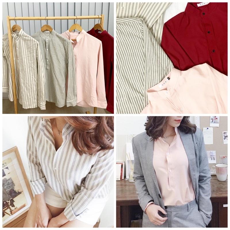 SƠMI CỔ CHUI SIZE 0/1