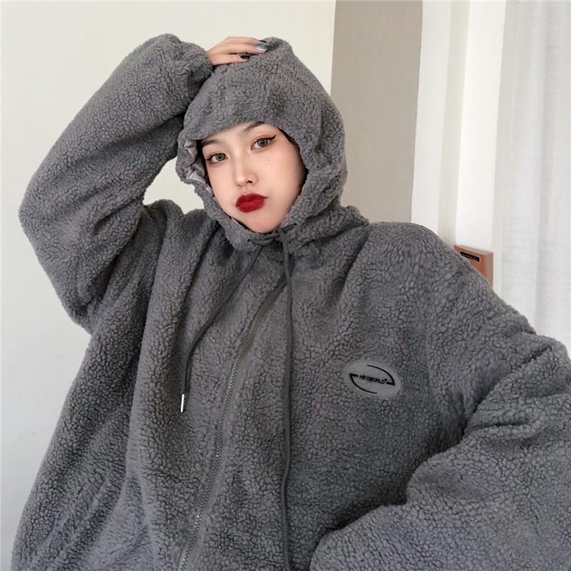 Áo Khoác Lông Cừu Áo Khoác Hoodie