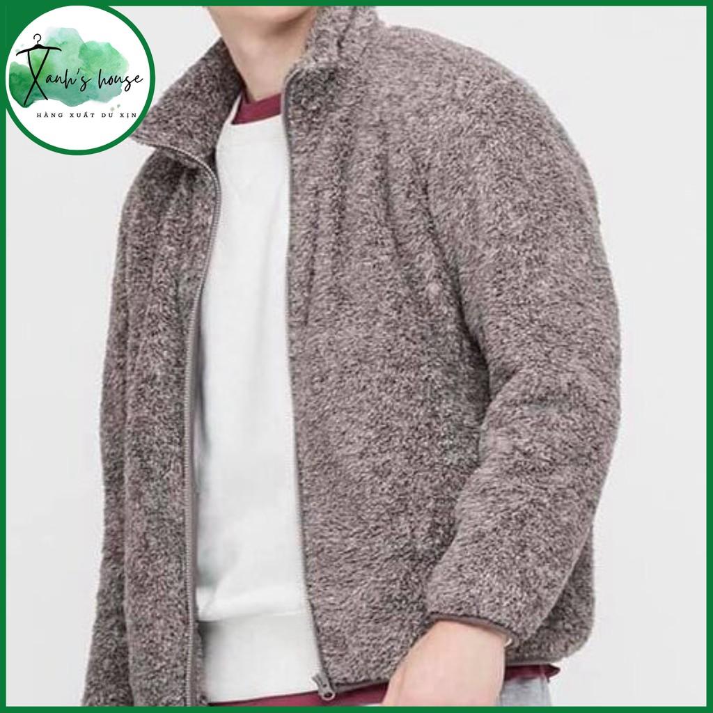 Áo Khoác Lông Nam Xuất Hàn siêu nhẹ mềm ấm dáng áo dễ mix cho mùa đông không lạnh hàng xuất dư XanhHouse