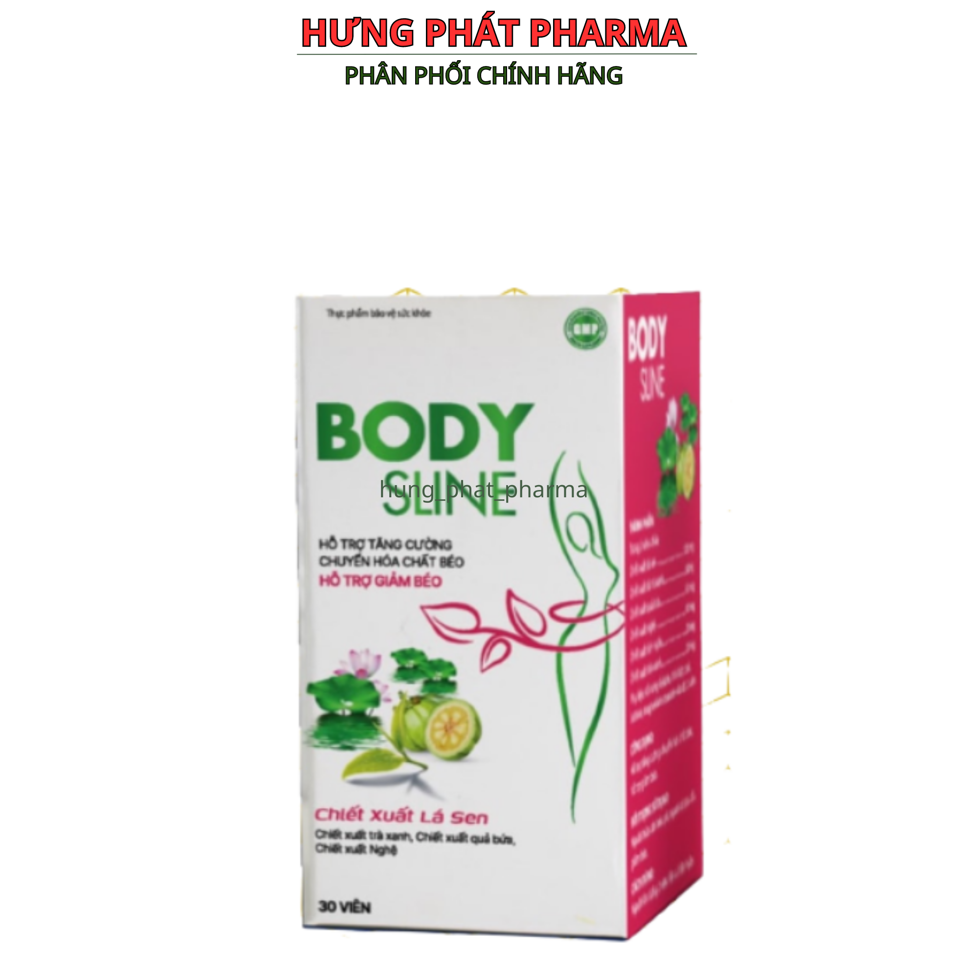 Viên uống Body sline chuyển hóa chất béo – Lọ 30 viên
