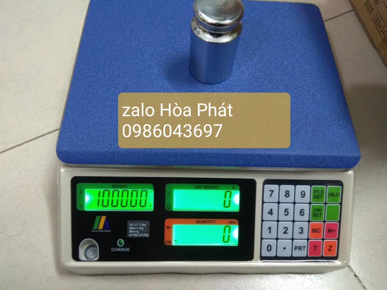 Cân đếm điện tử GC17