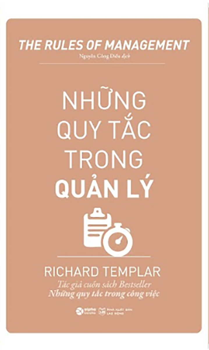 Những Quy Tắc Trong Quản Lý  Richard Templar