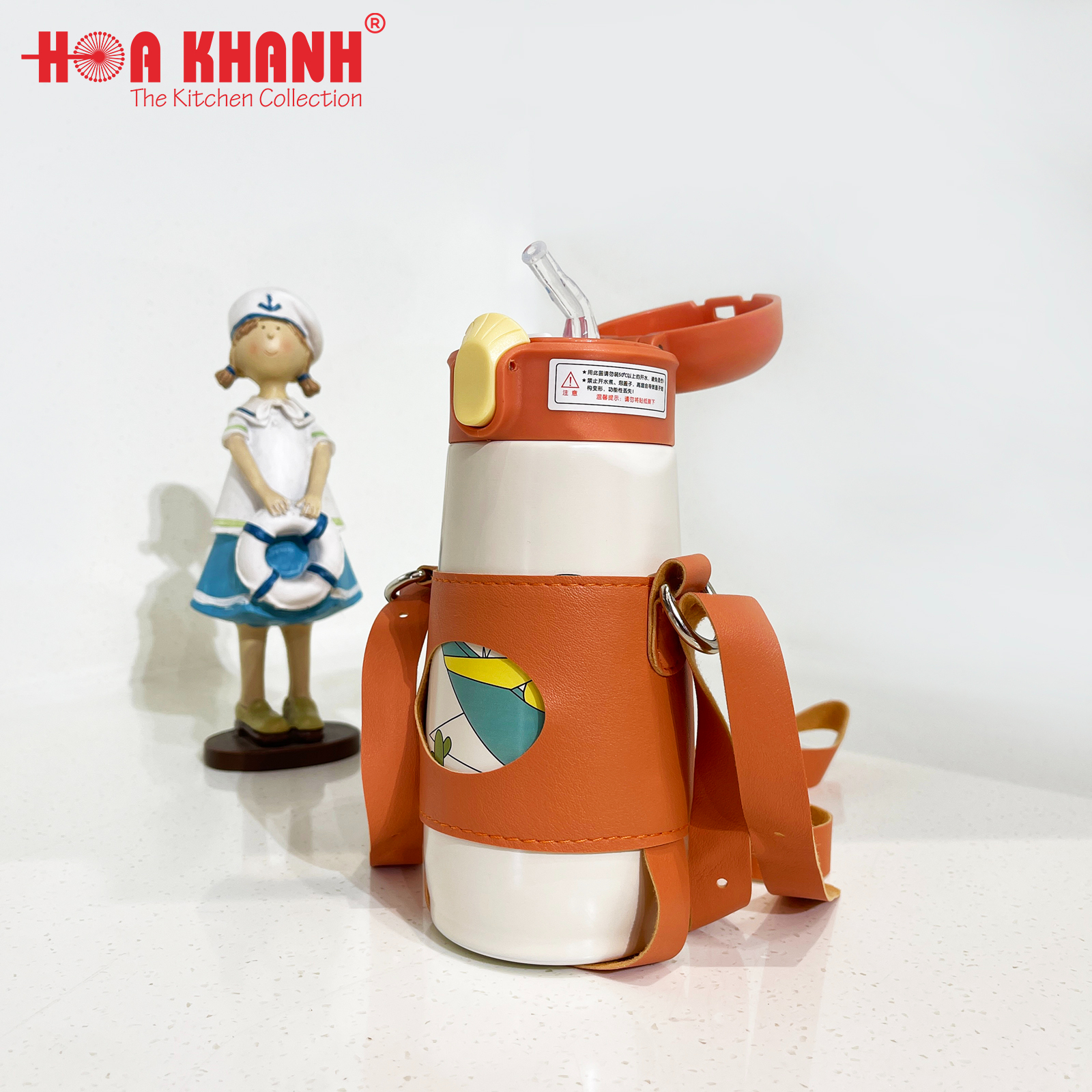BÌNH GIỮ NHIỆT NẮP BẬT 420ML - A06-BNX333